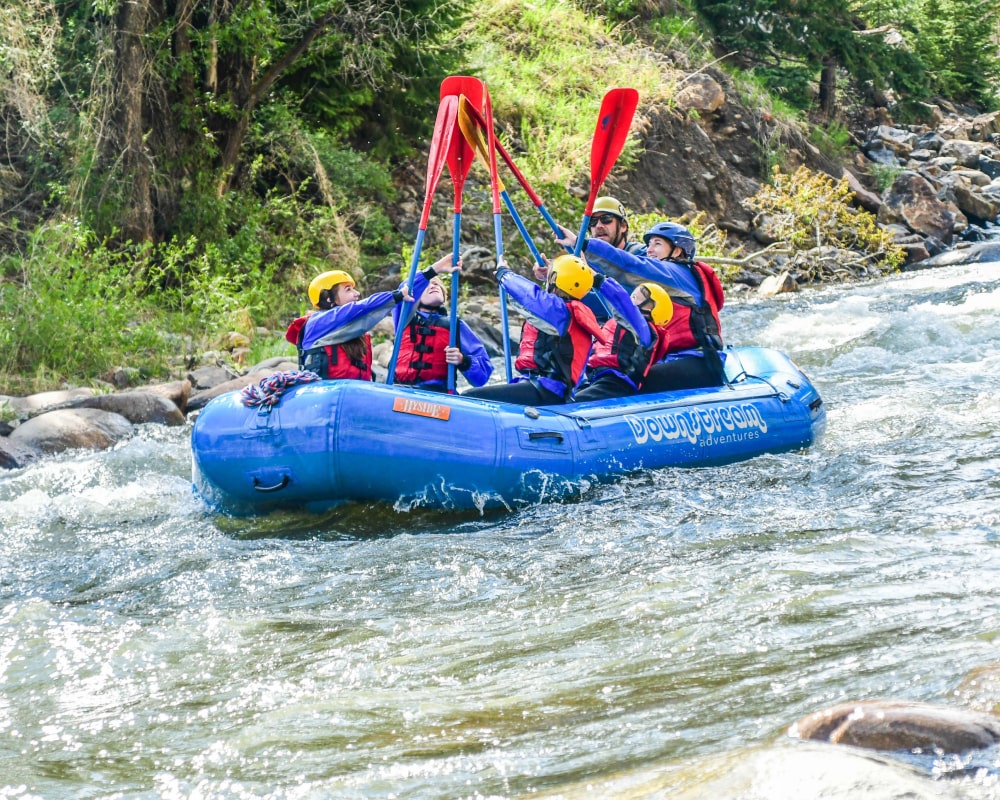 Colorado group rafting trip