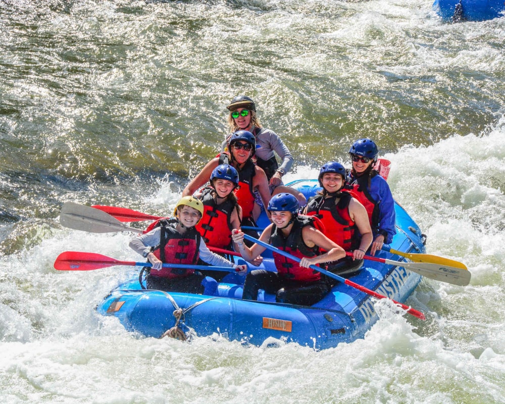 group rafting tour in colorado