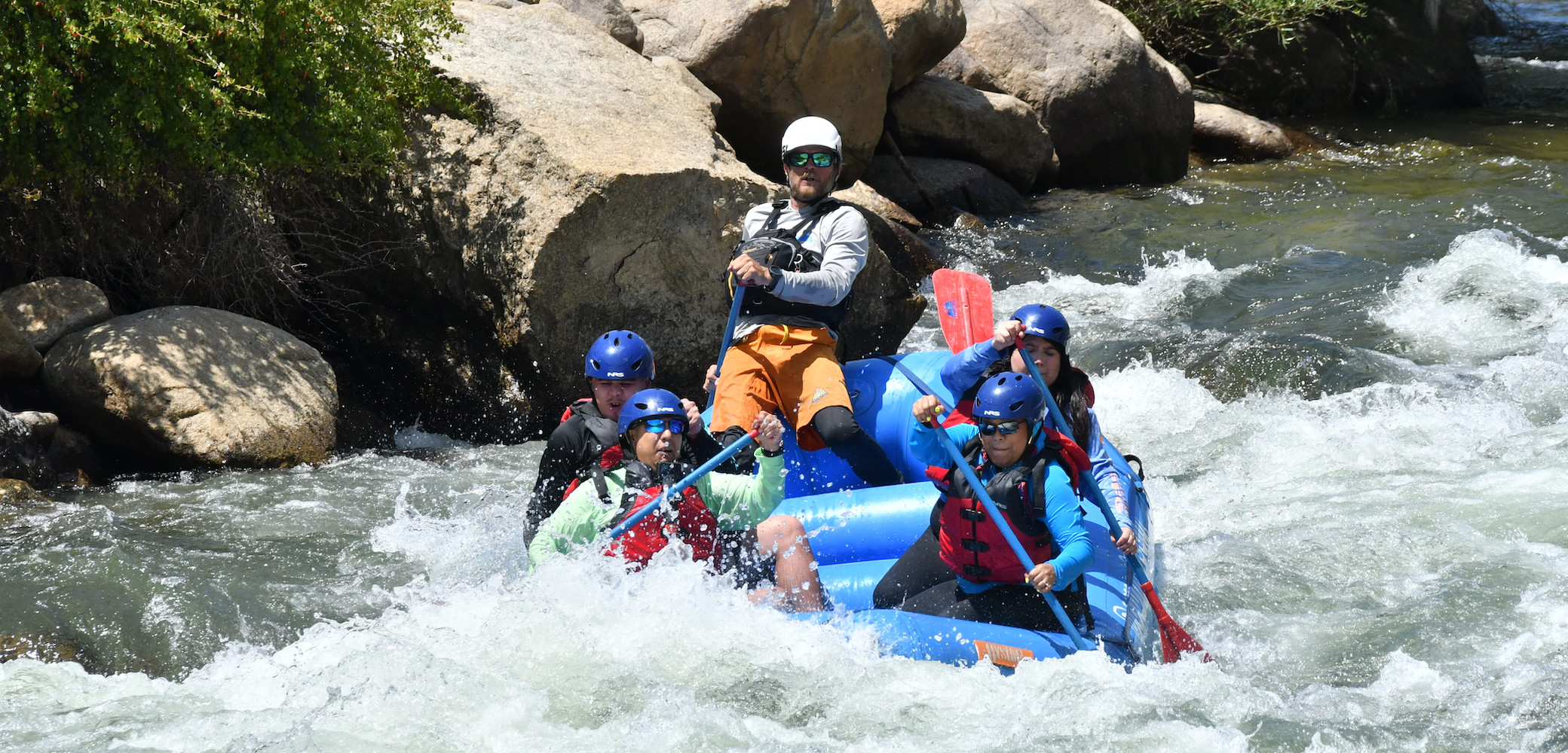 people on The Numbers Rafting trip, Arkansas River whitewater rafting