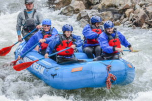 family whitewater rafting the upper colorado river